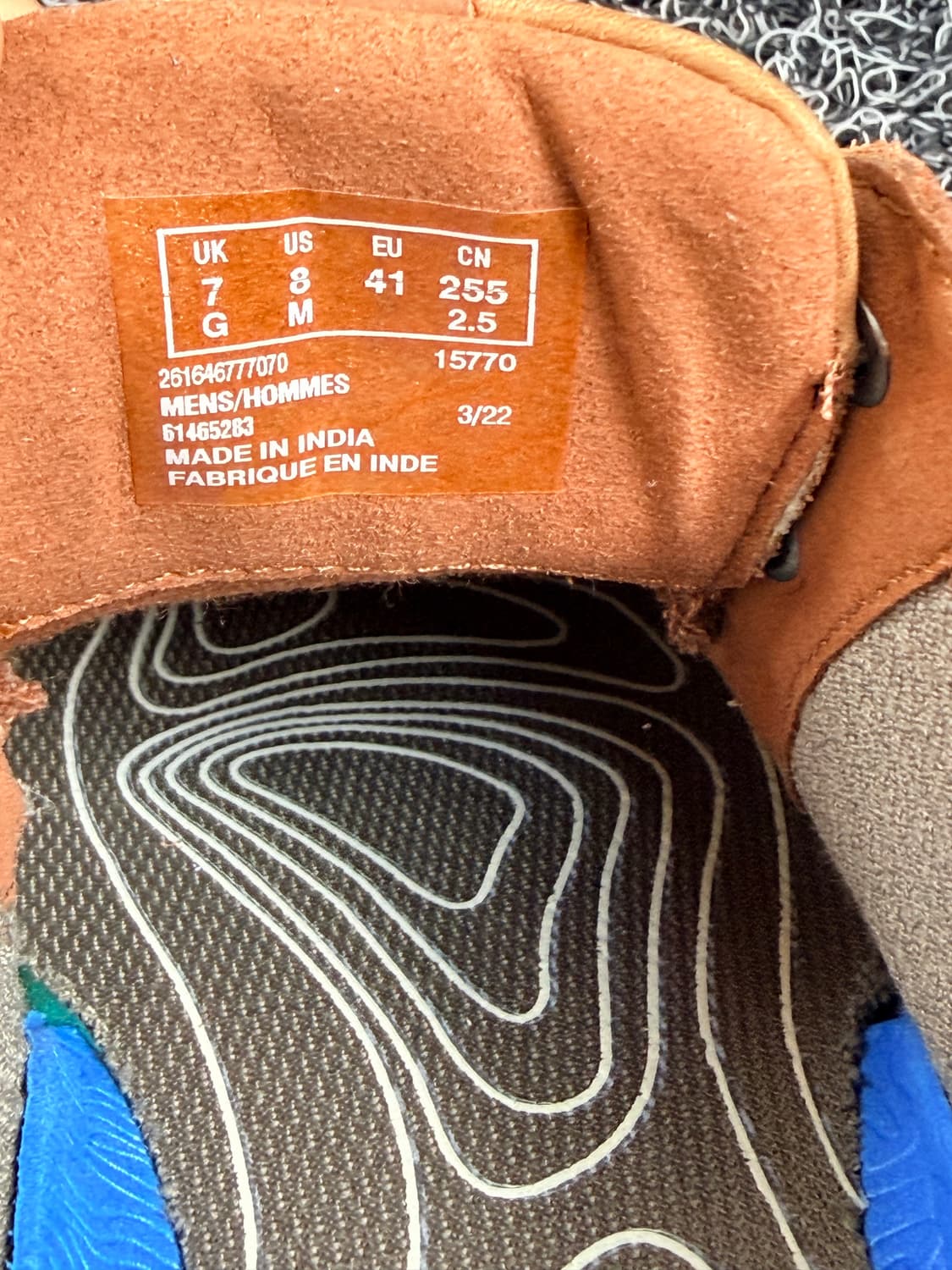 클락스(Clarks) 탄 컬러 가죽 스니커즈 상품이미지6