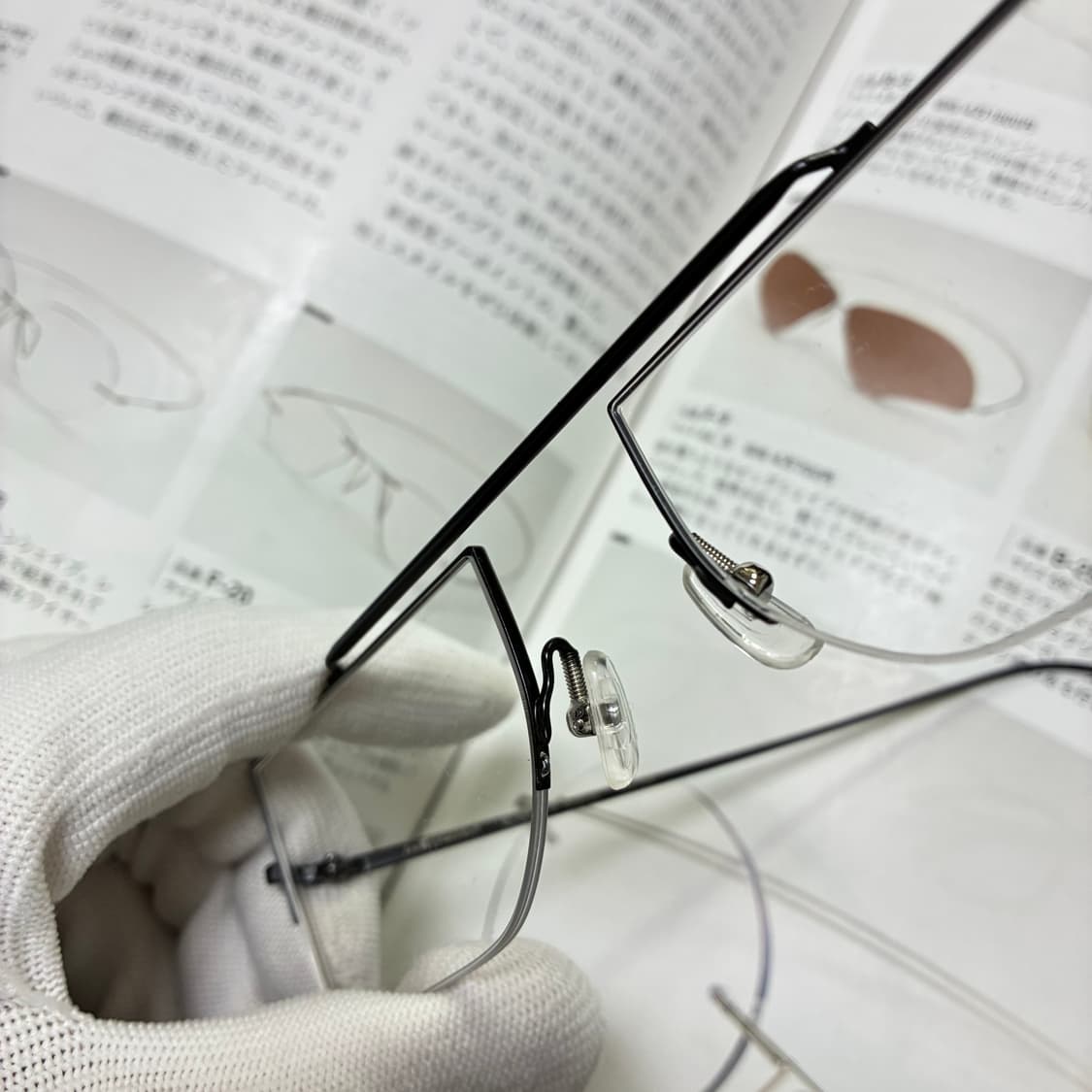 L.A. Eyeworks 엘에이 아이웍스 반무테 티타늄 안경 상품이미지4