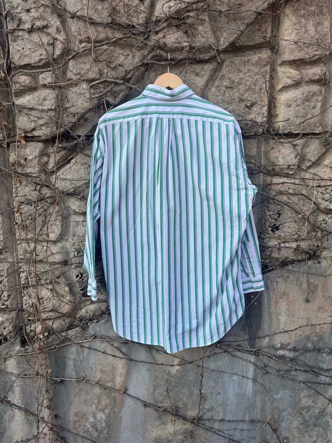 90s 폴로 랄프로렌 빈티지 blaire 루즈핏 스트라이프 셔츠 상품이미지2