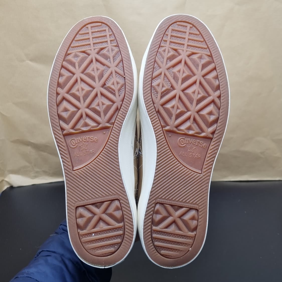 컨버스 원스타 플랫폼 메탈릭 레더 스니커즈240 상품이미지3