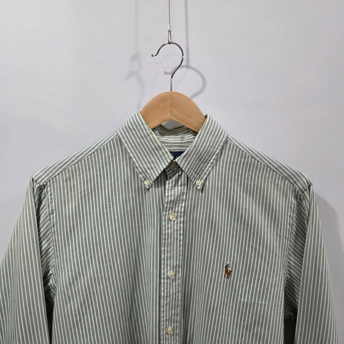 폴로랄프로렌 버튼다운 스트라이프 셔츠 S 상품이미지2