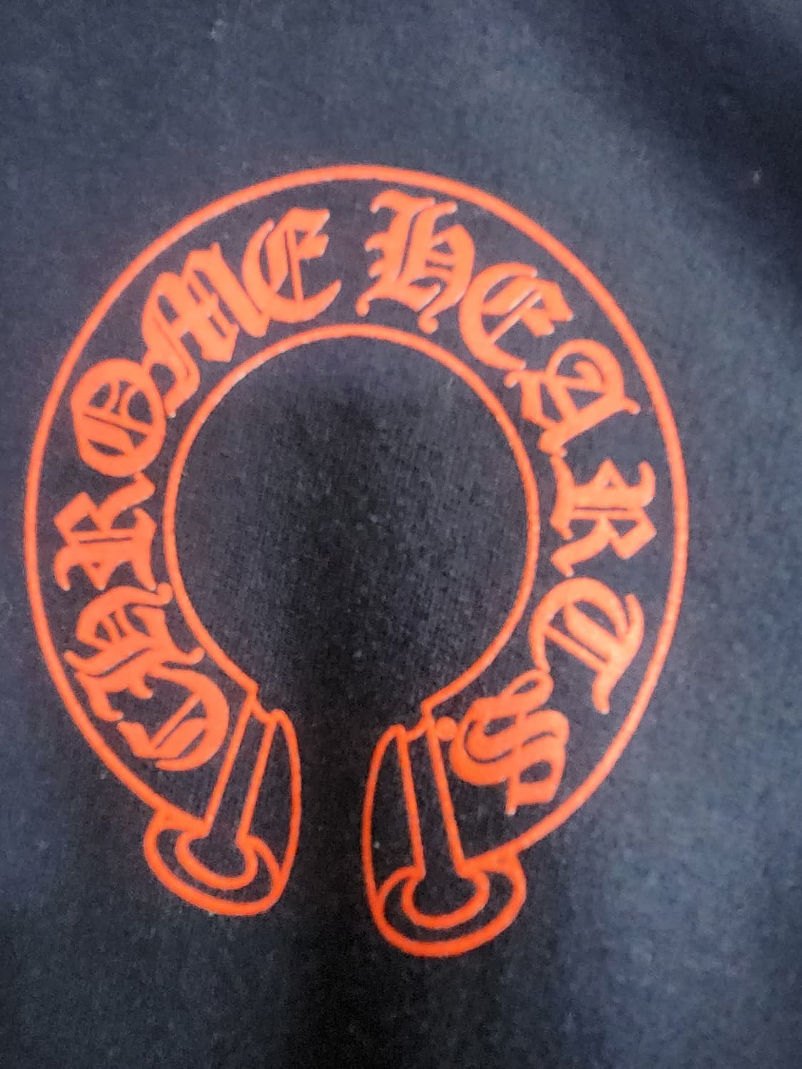 크롬하츠 홀스슈 네이비 후드 xxl 상품이미지2