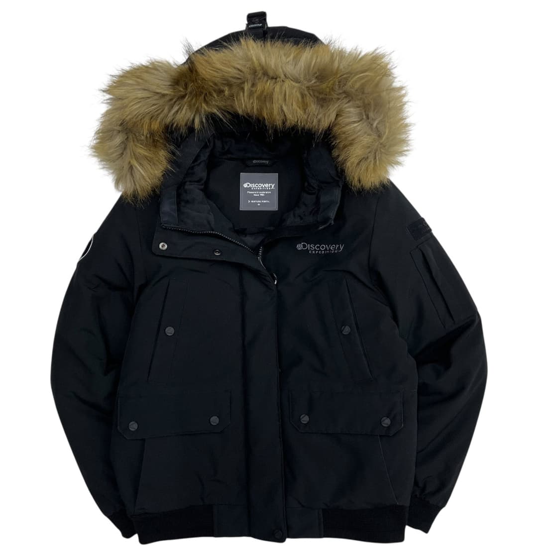 디스커버리 울프죠 블랙 패딩 90 상품이미지3