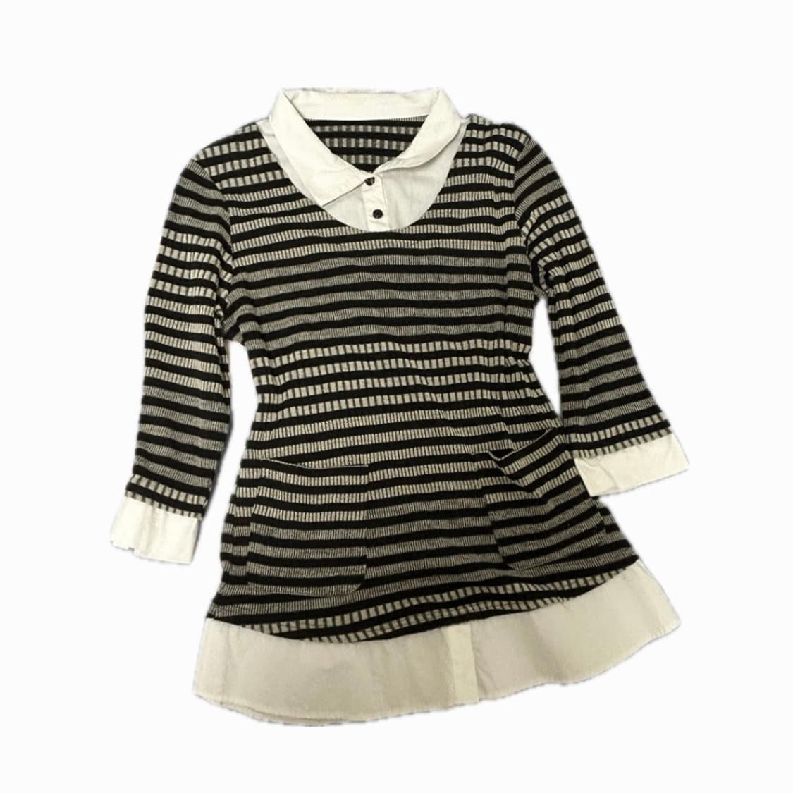 빈티지 셔츠 니트 상품이미지1