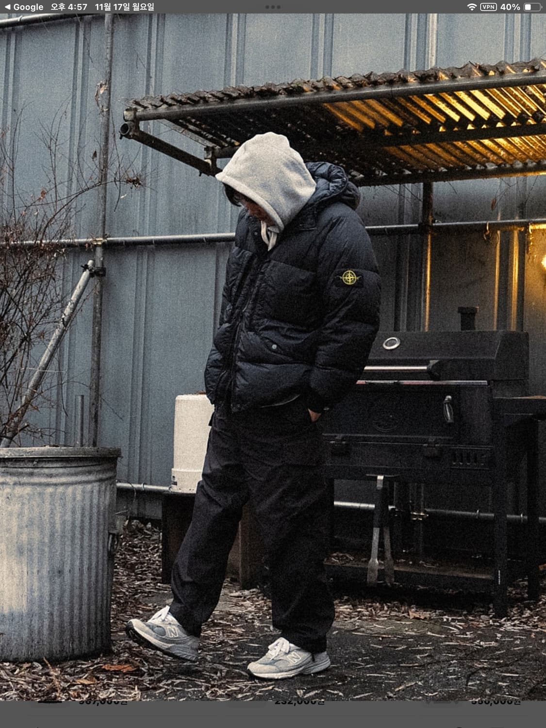 스톤아일랜드 크링클랩스 23FW 상품이미지3