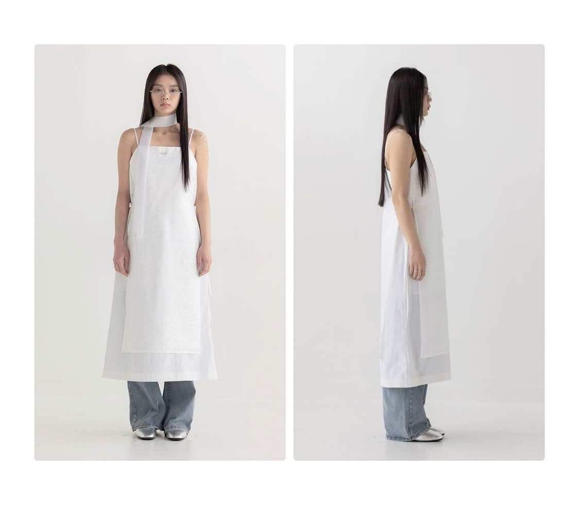 새상품) 무릇 십장생 갈래 원피스 상품이미지3