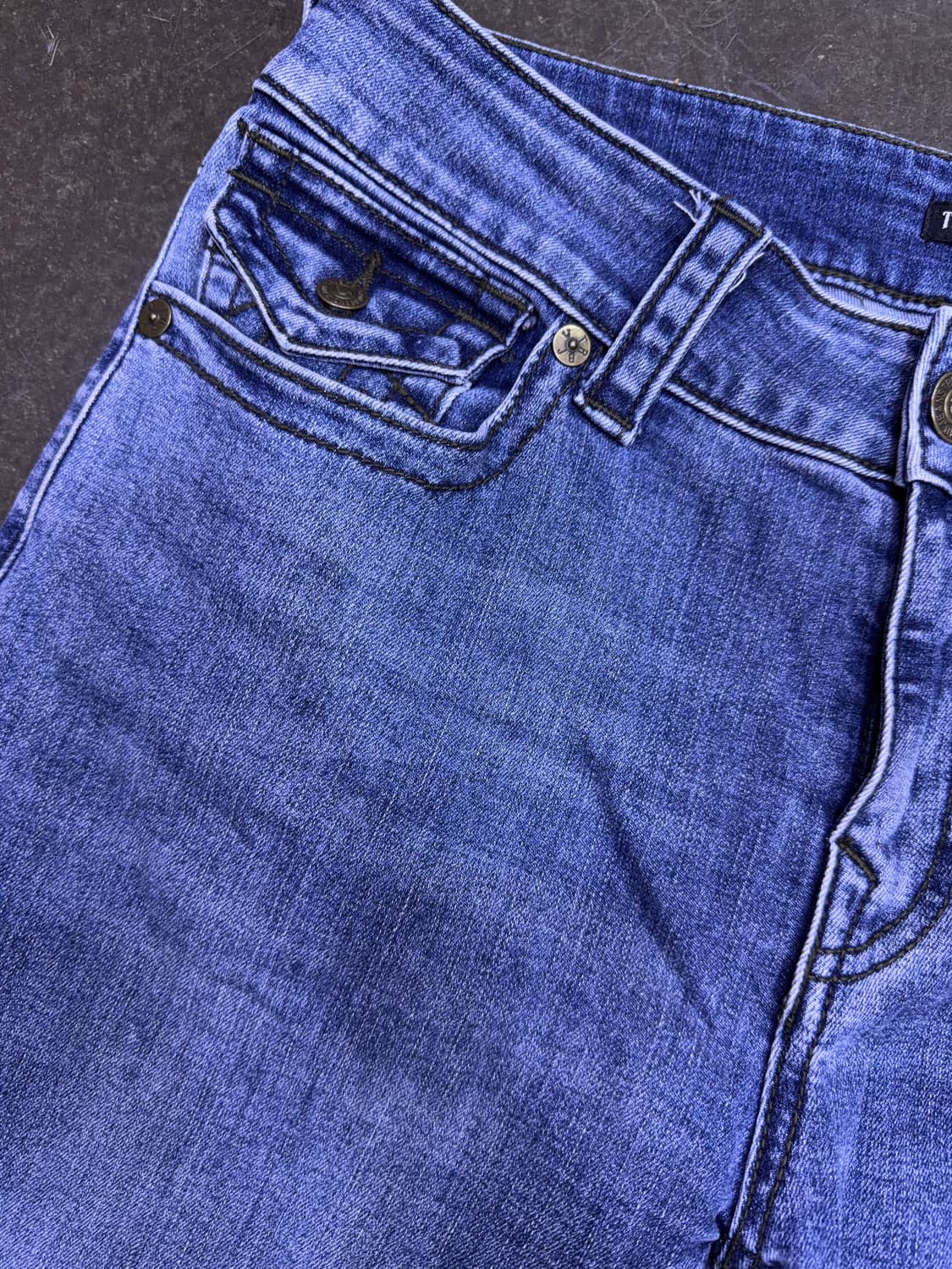 트루릴리젼 스트레치 슬림핏핏 데님팬츠 32 상품이미지4