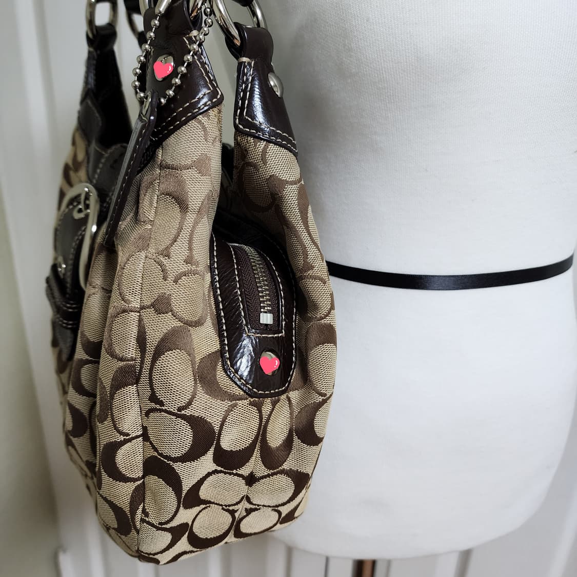 상태굿) 코치 소호린 호보 솔더백 상품이미지3