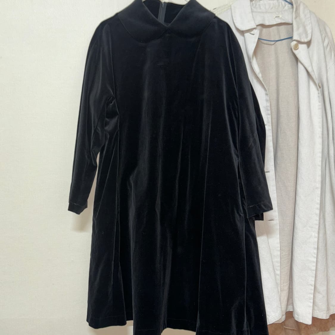 꼼데가르송 13fw 벨벳 원피스 상품이미지1