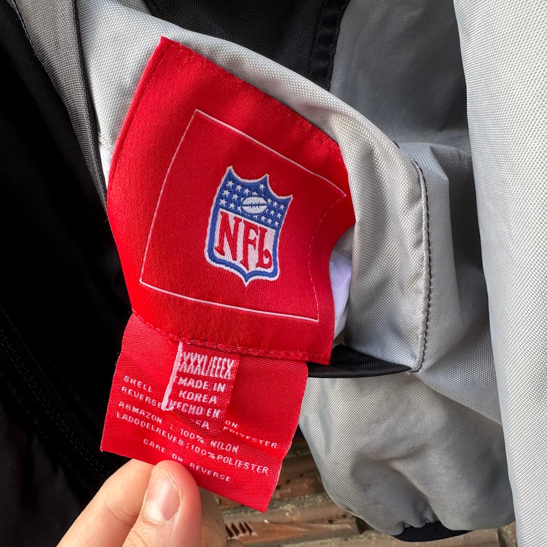 빈티지 00s NFL 로스엔젤레스 레이더스 리버시블 자켓  상품이미지7