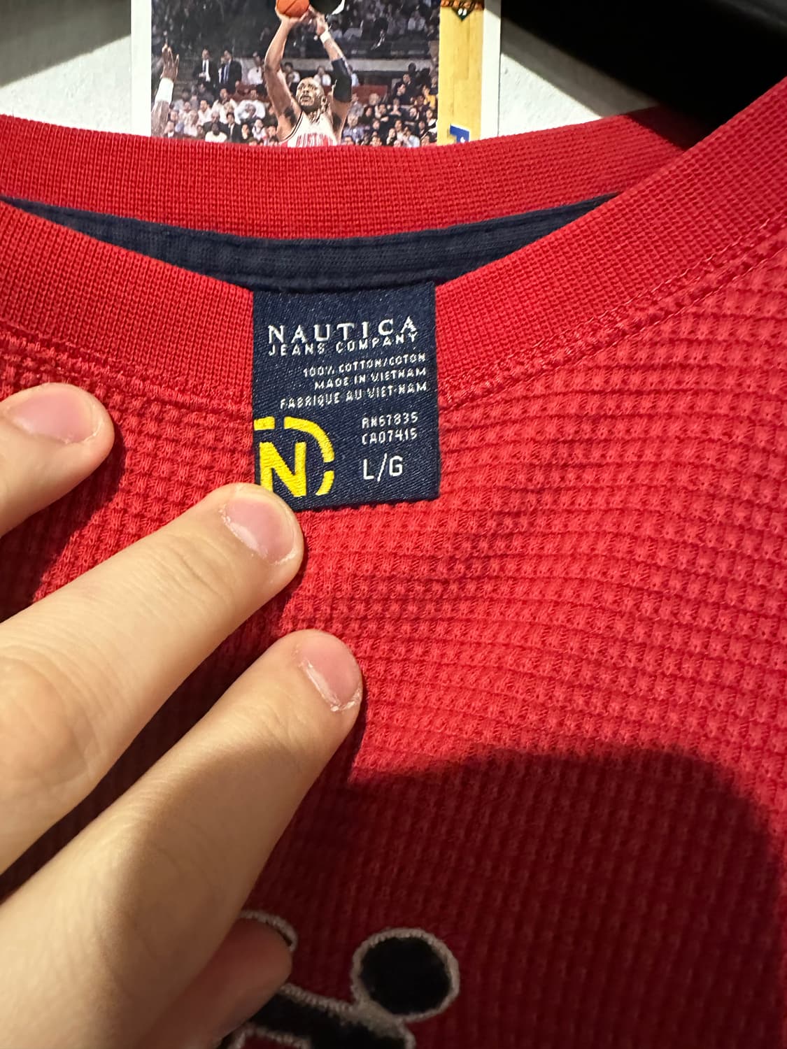 빈티지 00s 노티카 써멀 롱슬리브  상품이미지4