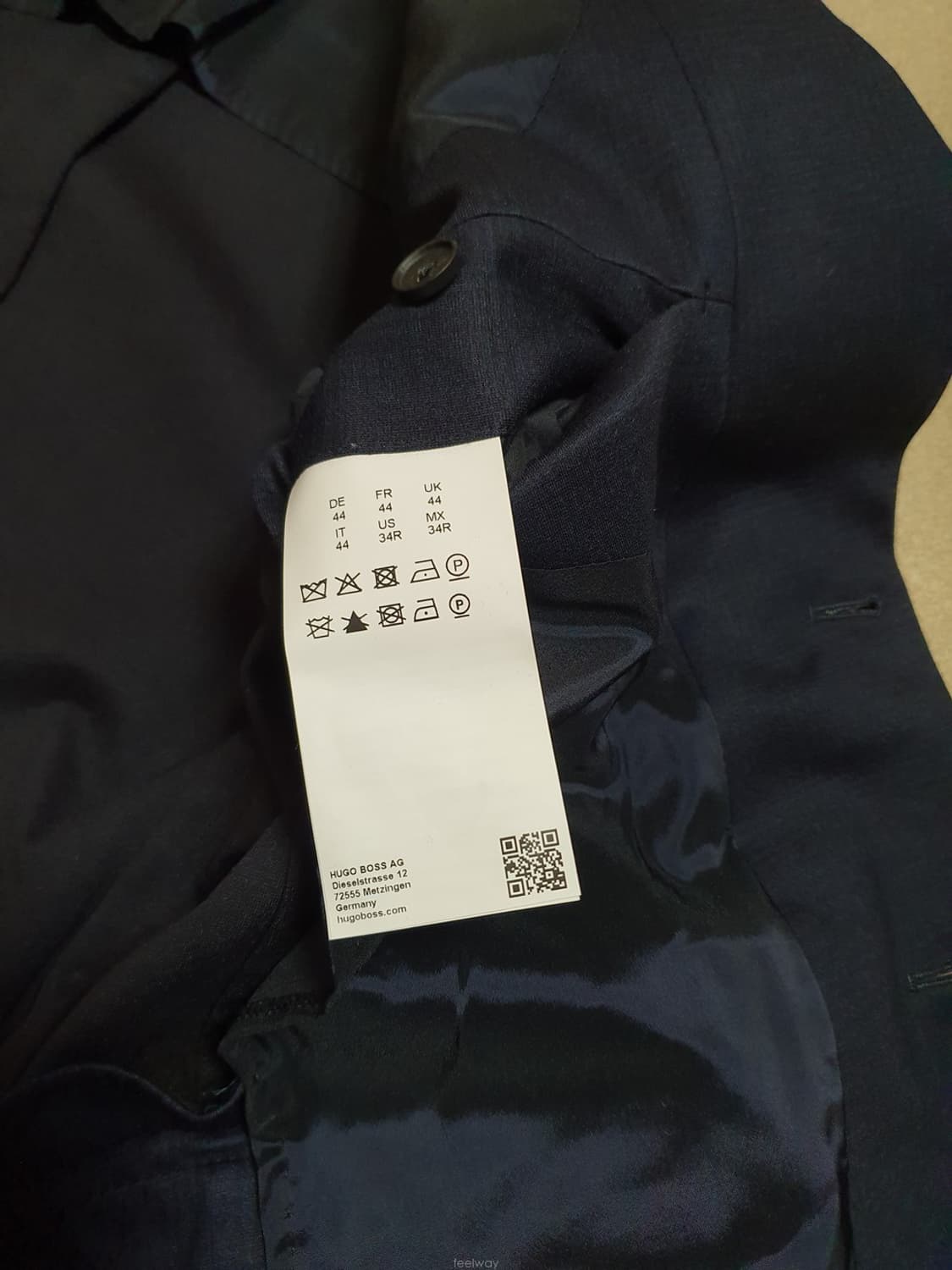 휴고보스 정장마이 IT44 새상품 상품이미지2