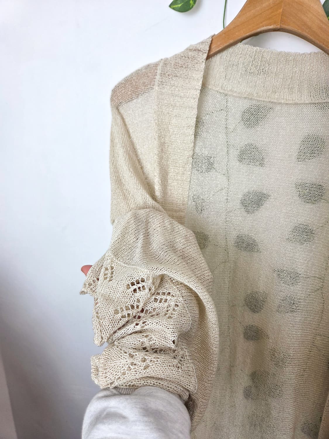 코지 오픈형 볼레로 가디건 상품이미지2