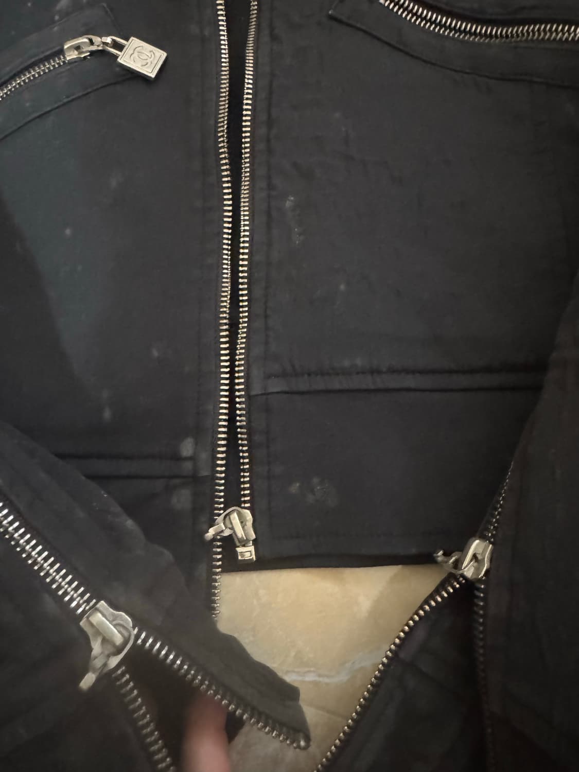 샤넬 정품 빈티지 자켓 36사이즈 상품이미지6