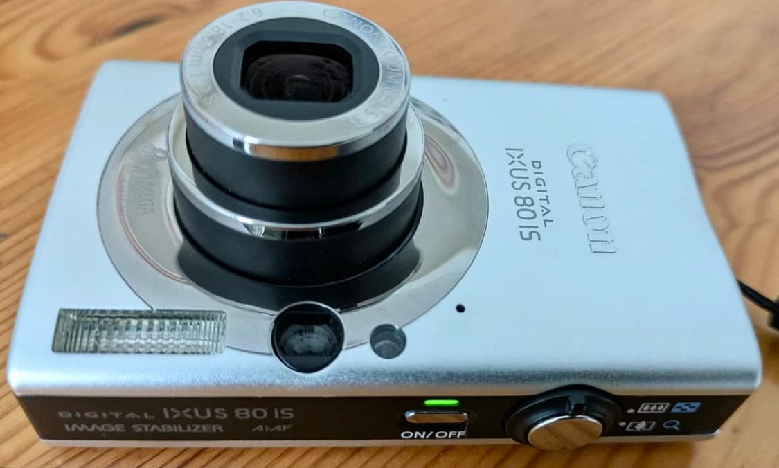 상태좋음 CANON IXUS 80 캐논 익서스 빈티지 디지털카메라 디카 상품이미지8