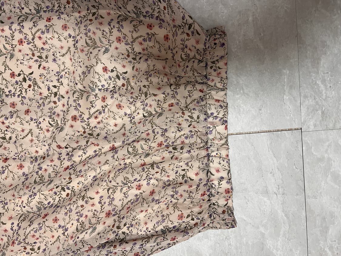 리리앤코 꽃무늬 롱 스커트 상품이미지3