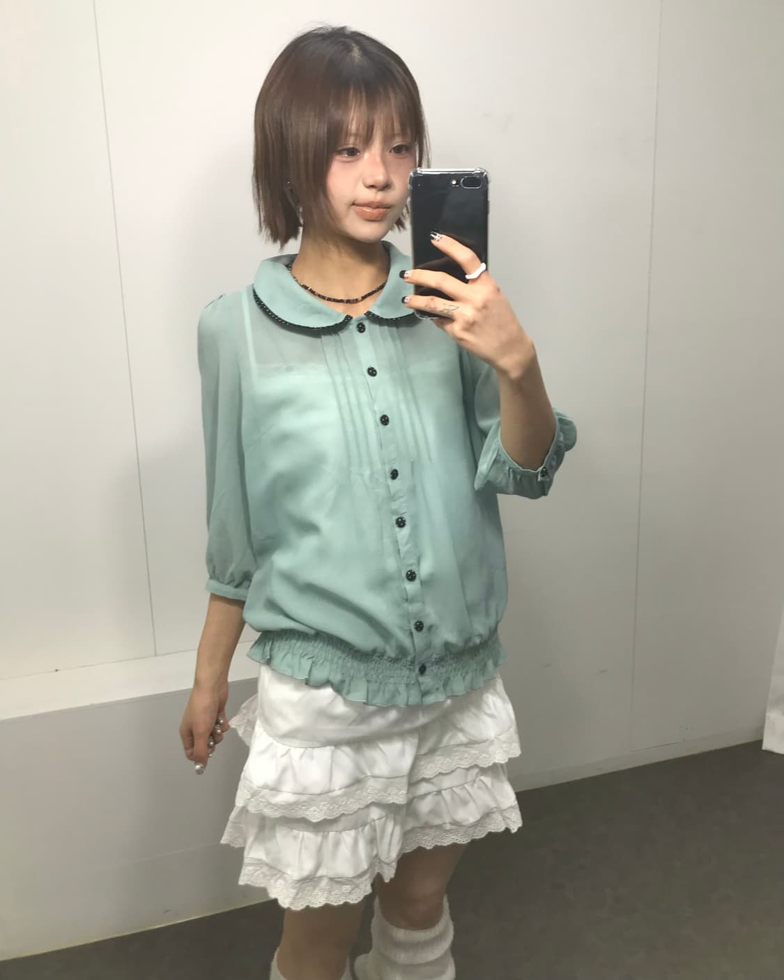 🍀민트 블라우스 코디 Set 🍀 상품이미지2