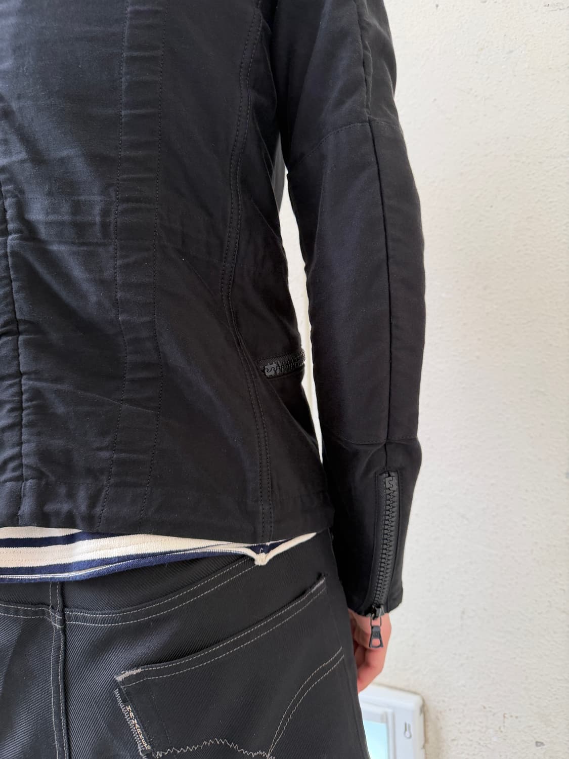 Attachment multi- riri zip biker jk 상품이미지3