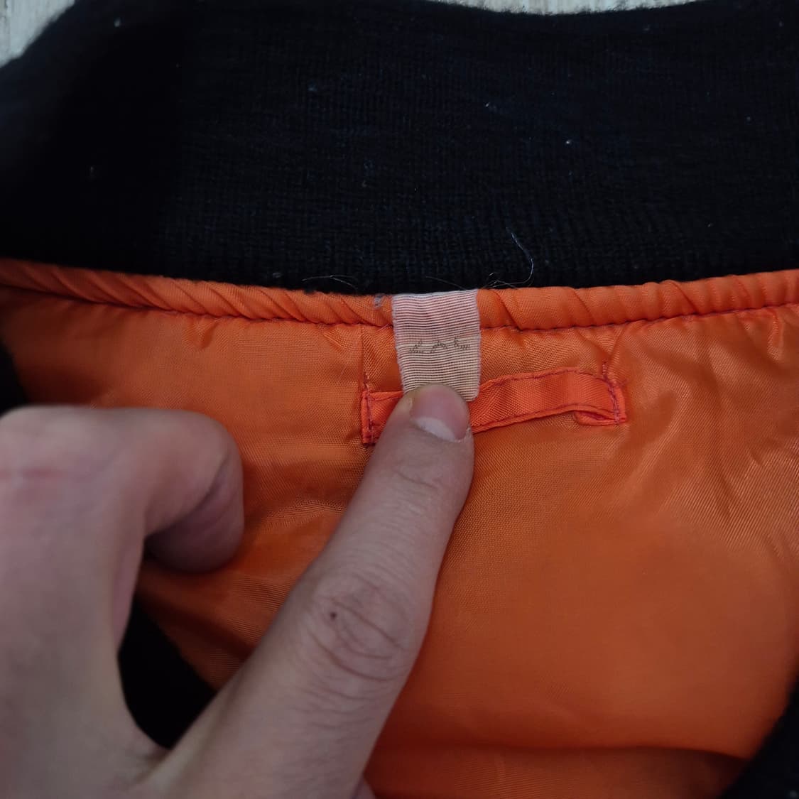 로스코 사이드포켓 MA-1 항공점퍼 봄버자켓 2XL(110) 상품이미지5