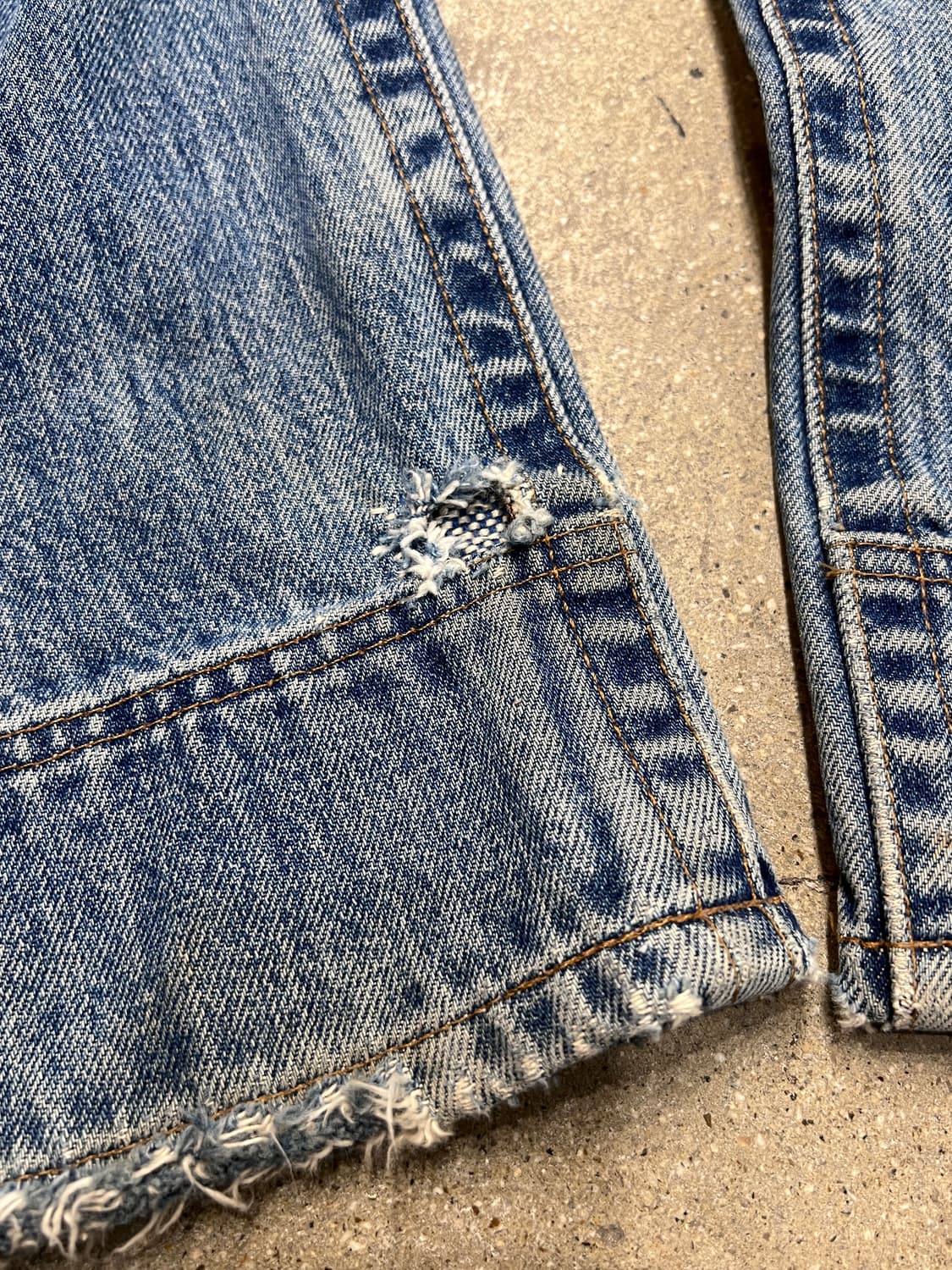 할리데이비슨 바이커 데님 팬츠 상품이미지9