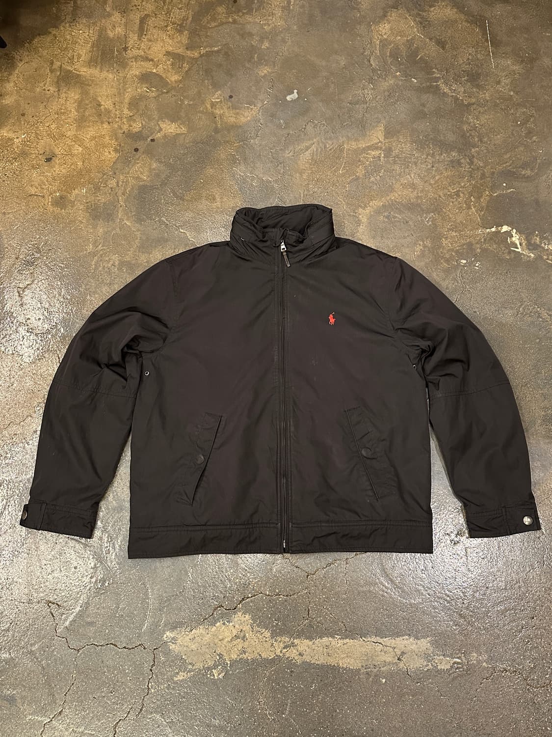 폴로 랄프로렌 마이크로파이버 자켓 블랙 L 상품이미지1