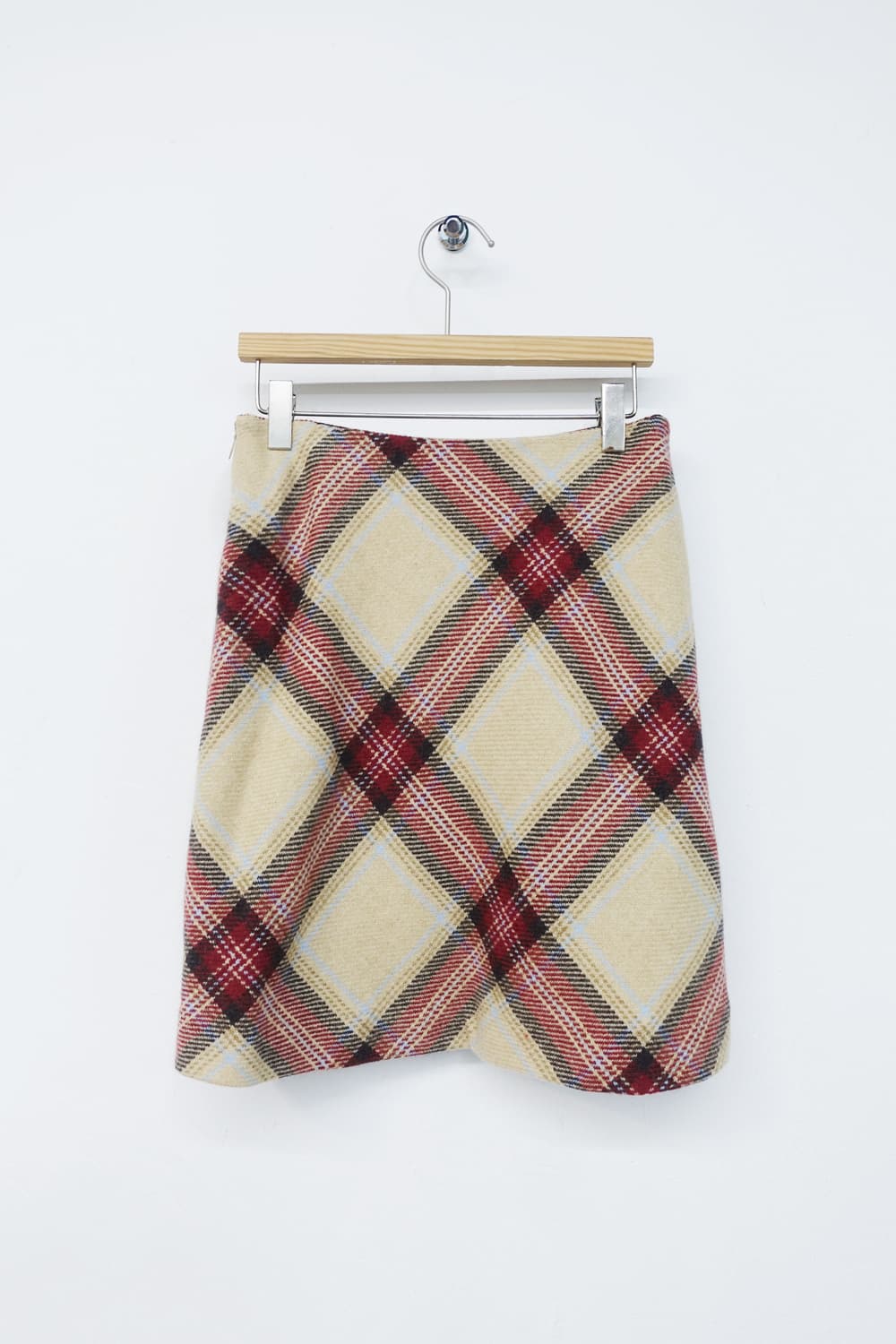 로라 애슐리 타탄 체크 스커트 상품이미지7