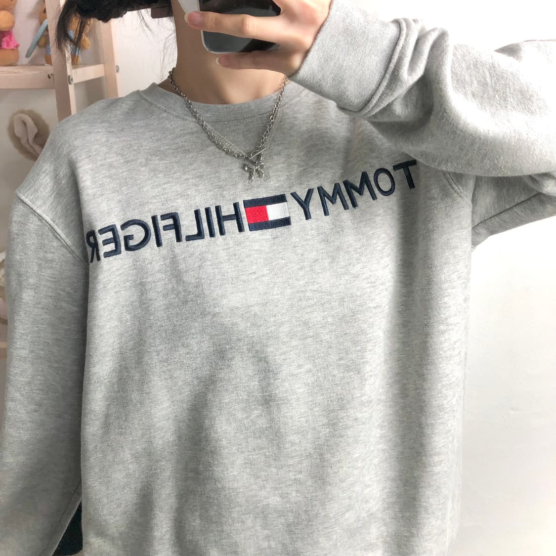 타미 빅로고 맨투맨 상품이미지3