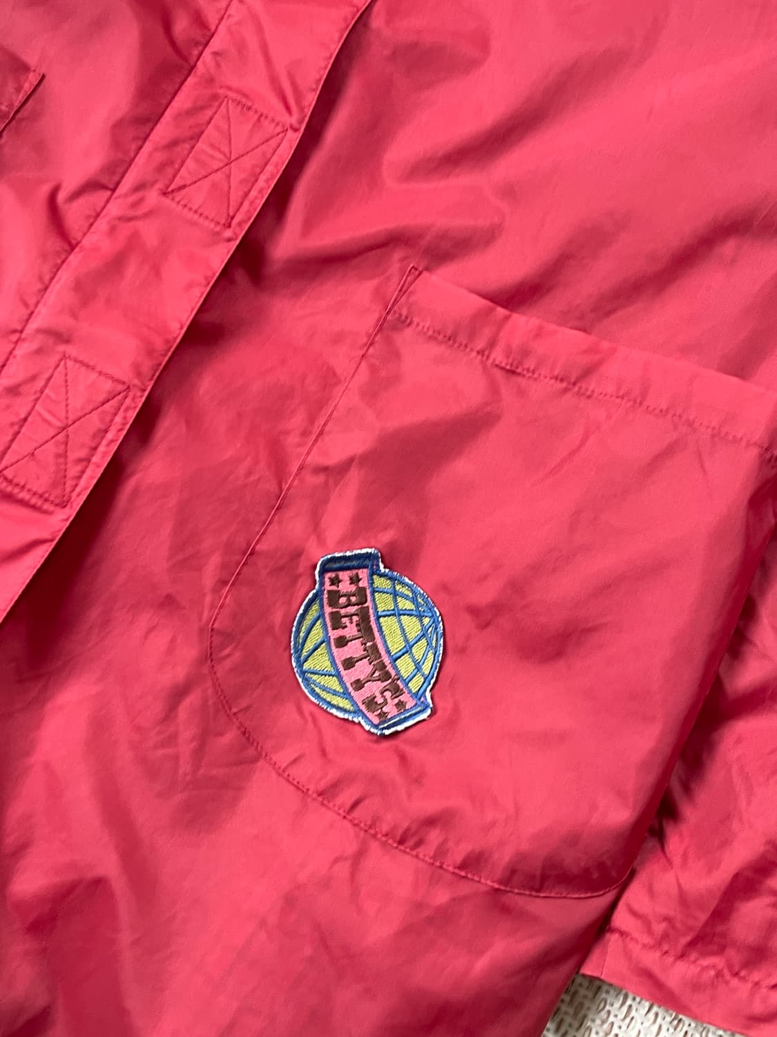 베티즈블루 신지아베 체크 라이닝 나일론 자켓 J03214 상품이미지4