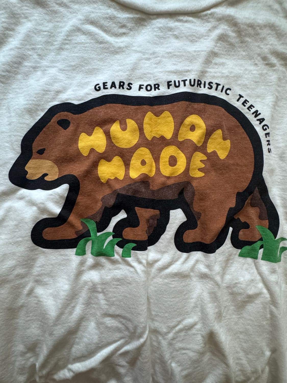 휴먼메이드 곰 롱슬리브 xl 상품이미지5