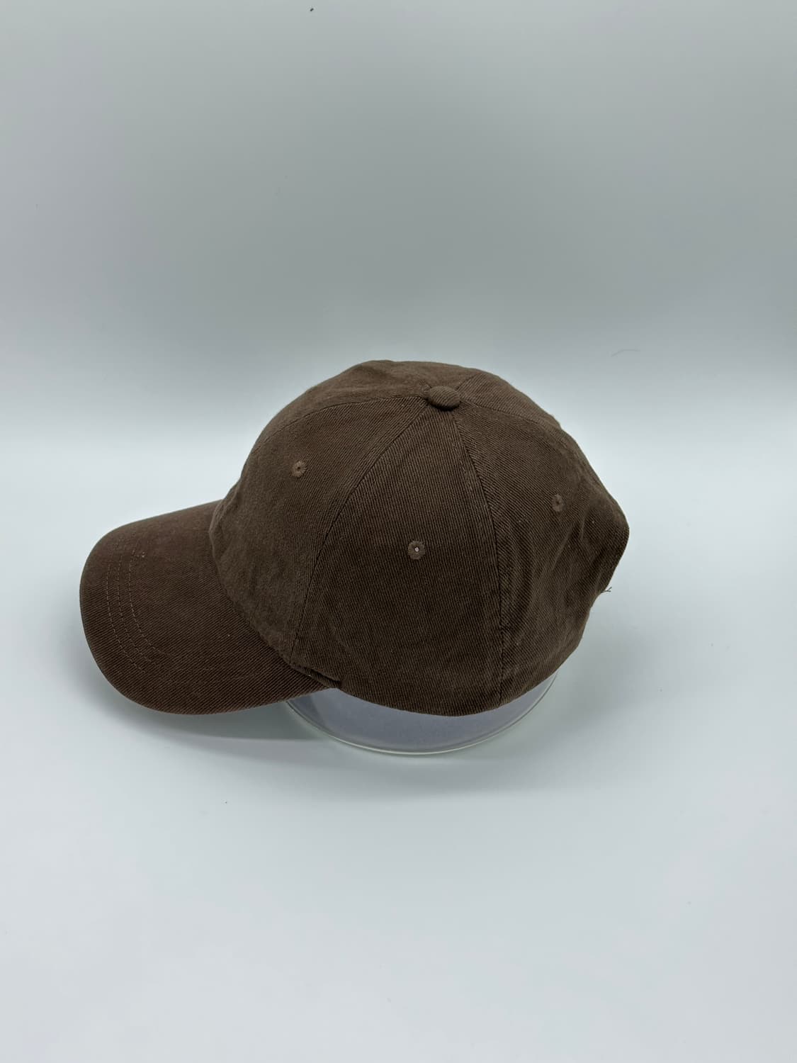 [F] 자라 브라운 무지 볼캡 모자 상품이미지3