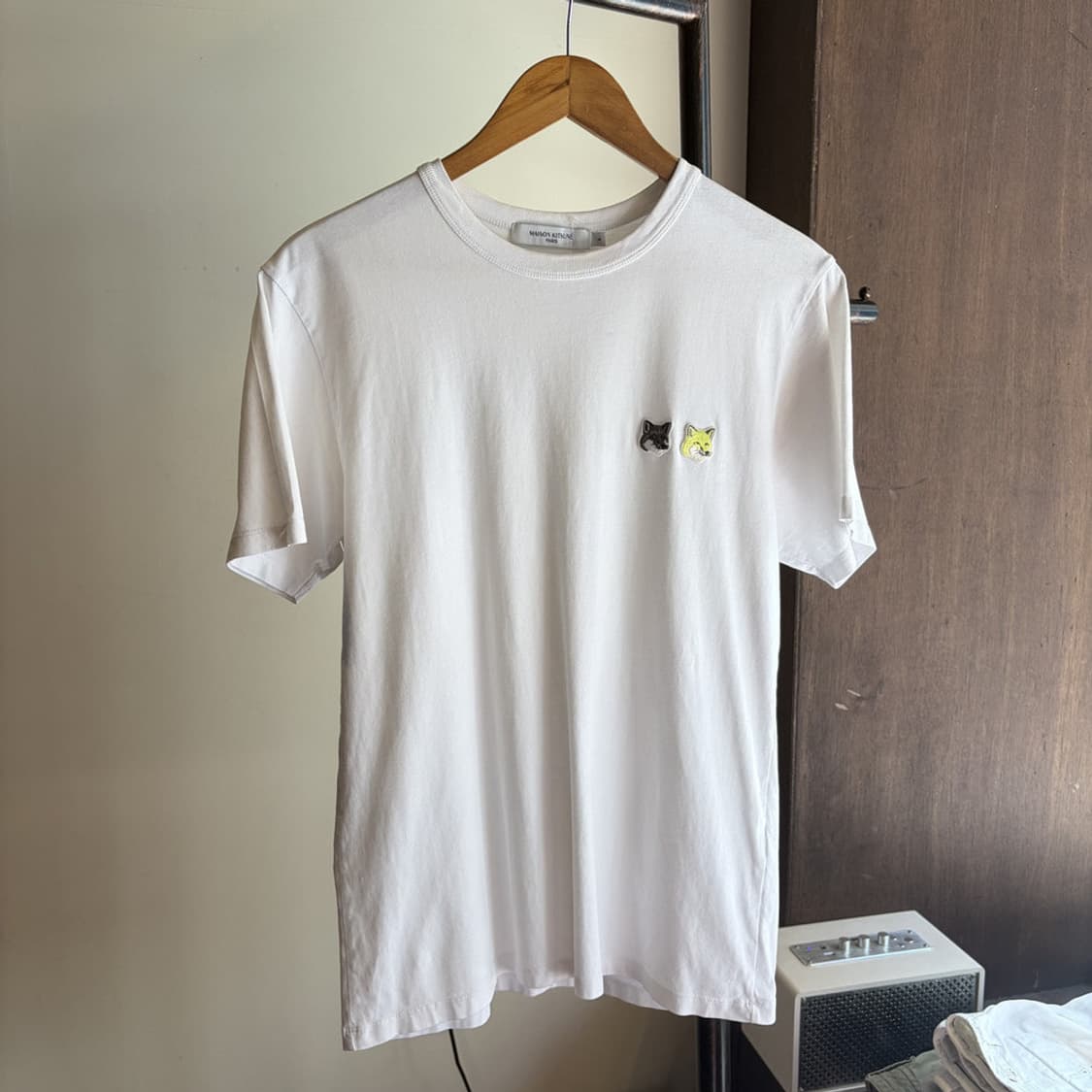 16785 - 메종키츠네 더블 폭스 헤드 반팔 티셔츠 상품이미지2