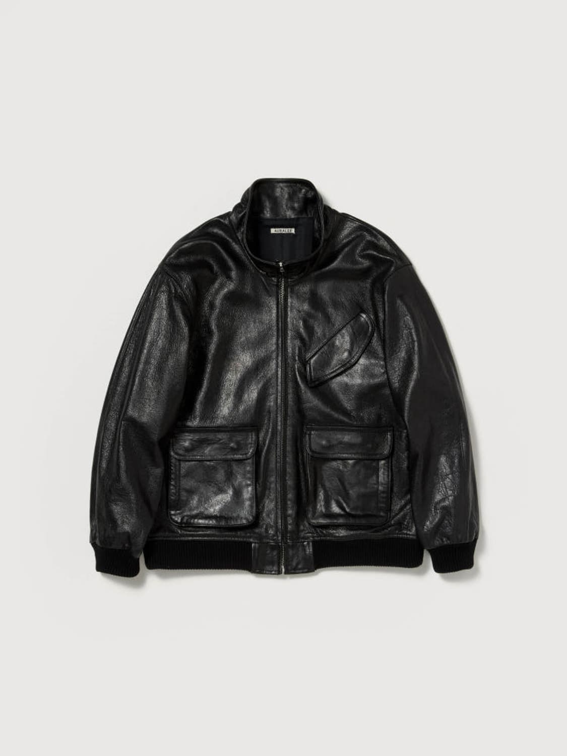 [5] 오라리 AURALEE LAMB LEATHER ZIP BLOUSON 상품이미지1