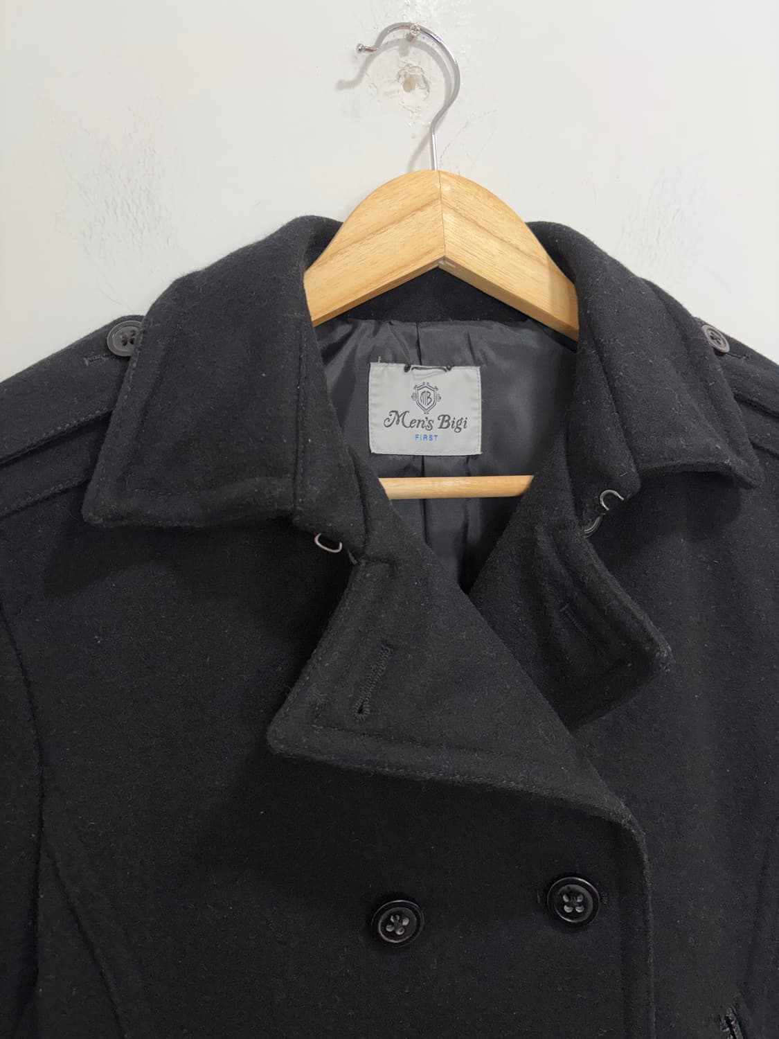 Men’s Bigi 더블 코트 울 자켓 상품이미지6
