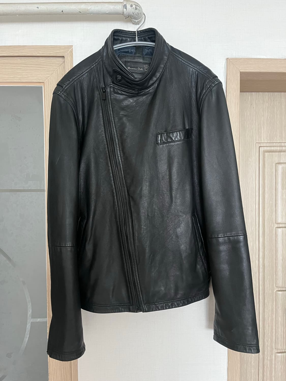 마시모두띠 램스킨 레더자켓 릭오웬스st 상품이미지1