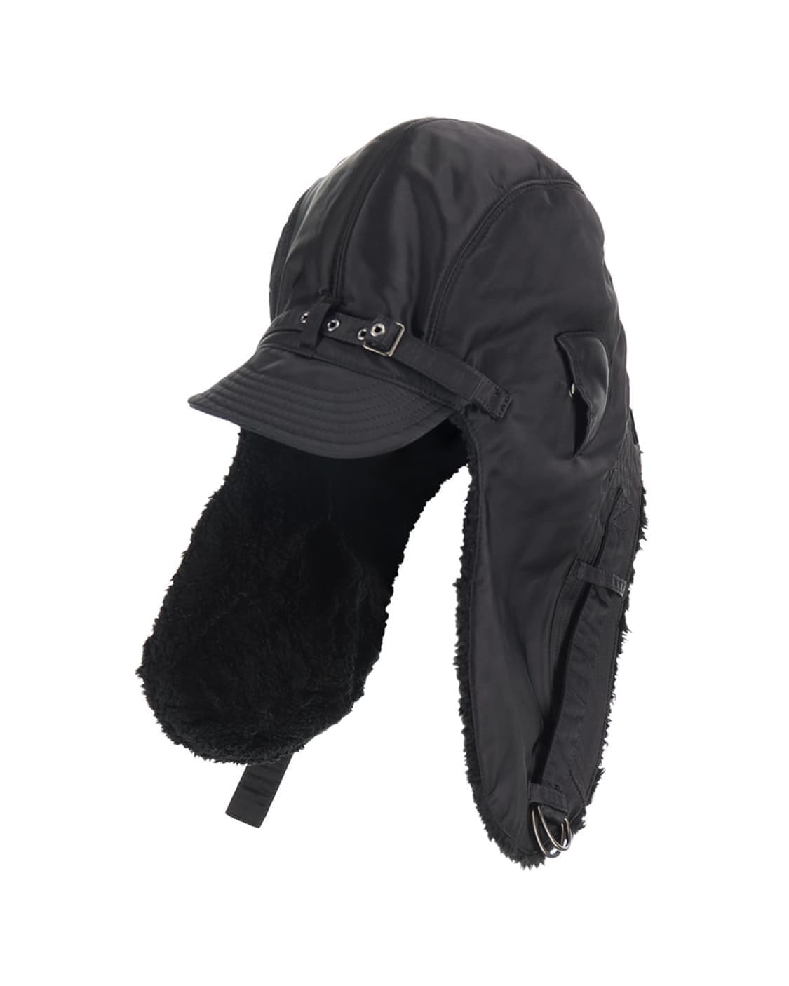 (구매) 준야와타나베 트루퍼햇 롱버전 블랙 상품이미지1