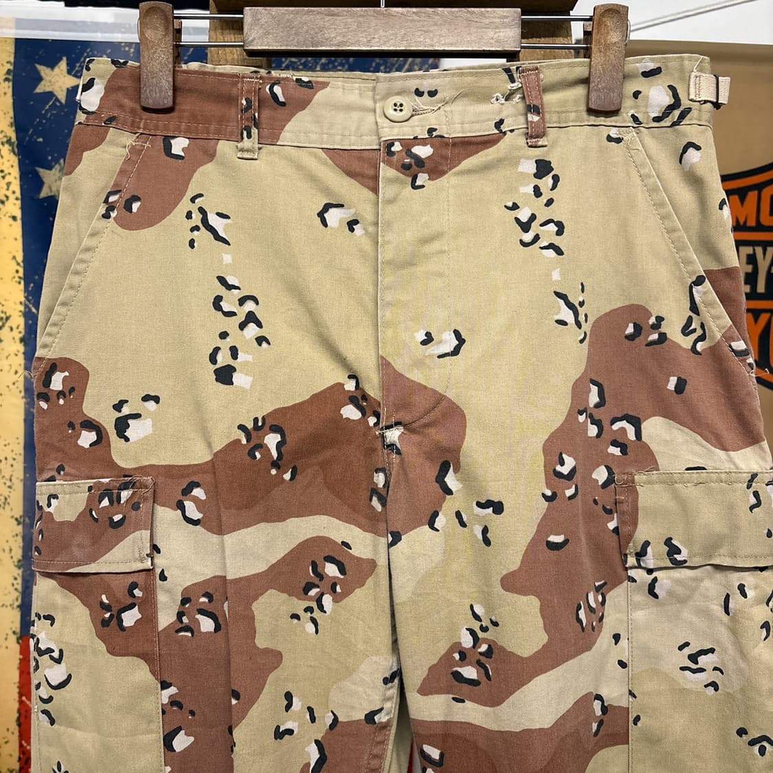 90s 오리지널 밀리터리 미육군 초코칩카모 BDU 카고팬츠 N949 상품이미지3