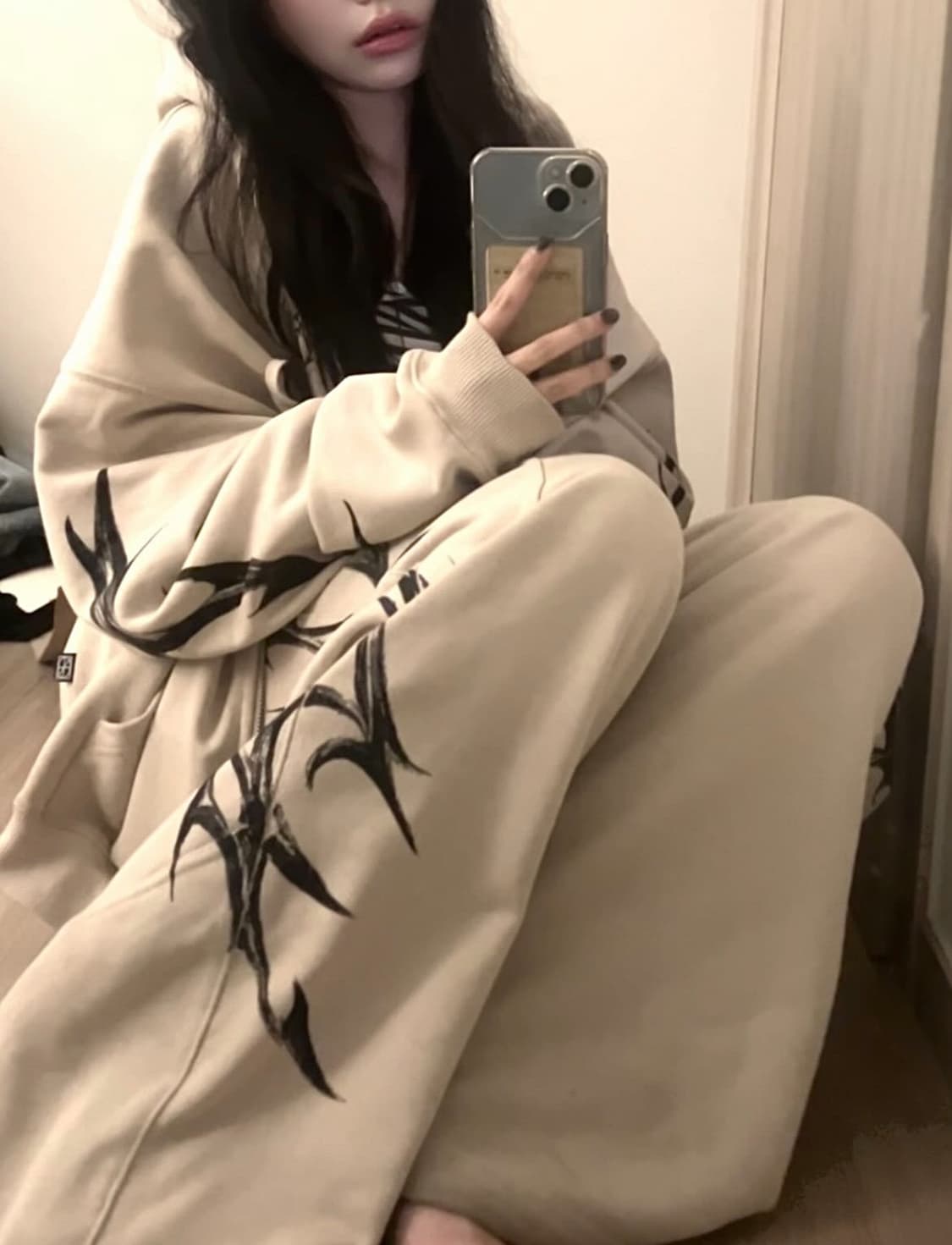Not4nerd Tribal Hood set ivory 상품이미지1