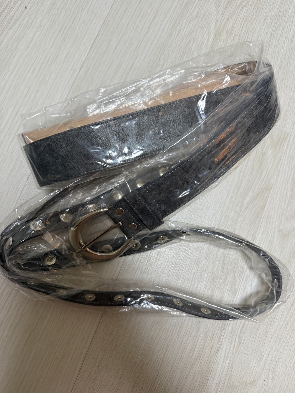 파르티멘토우먼 3way double layered belt 차콜 상품이미지5