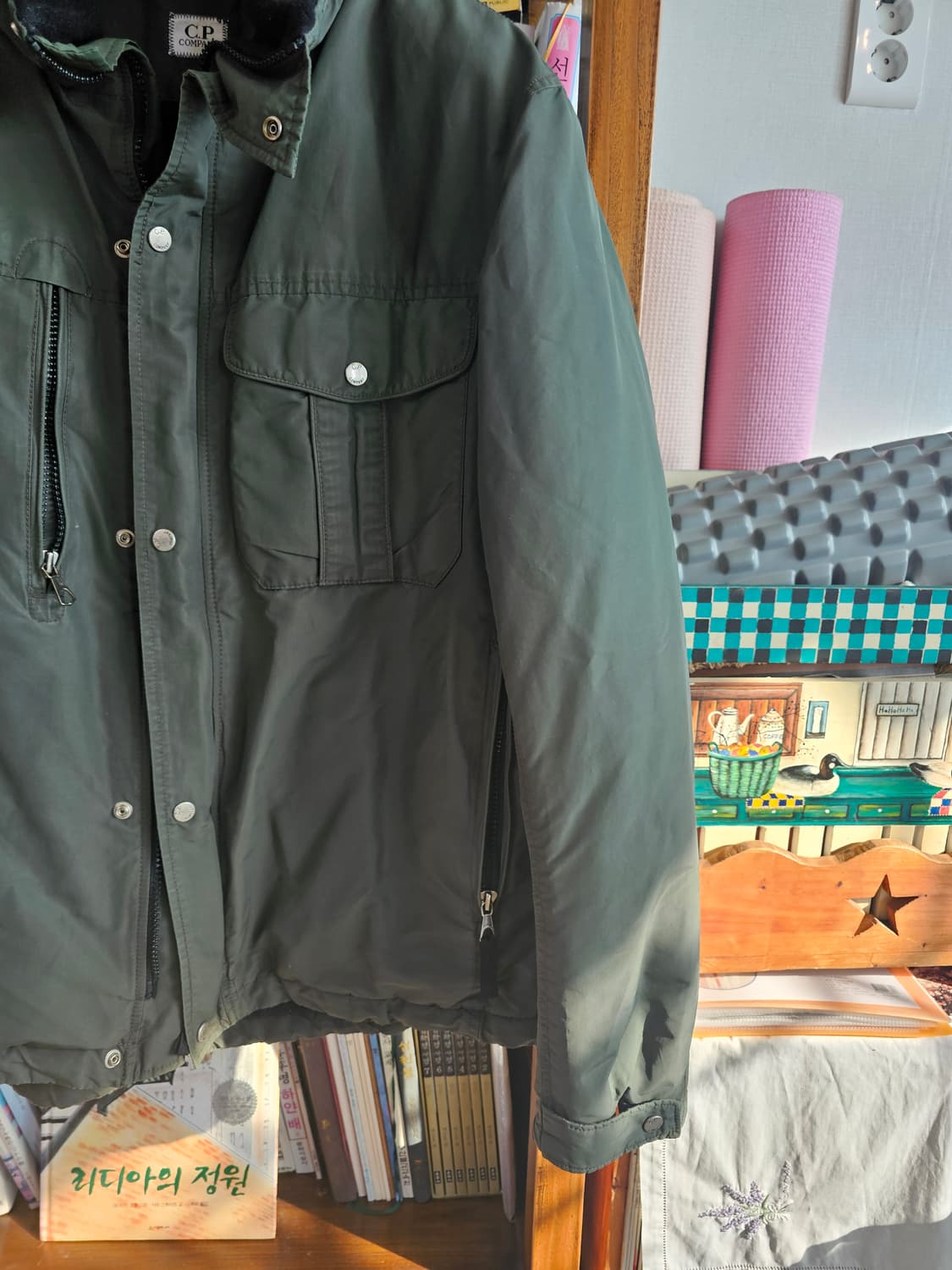 씨피컴퍼니 아카이브 제품 cp 후리스 자켓 팔아요  상품이미지4
