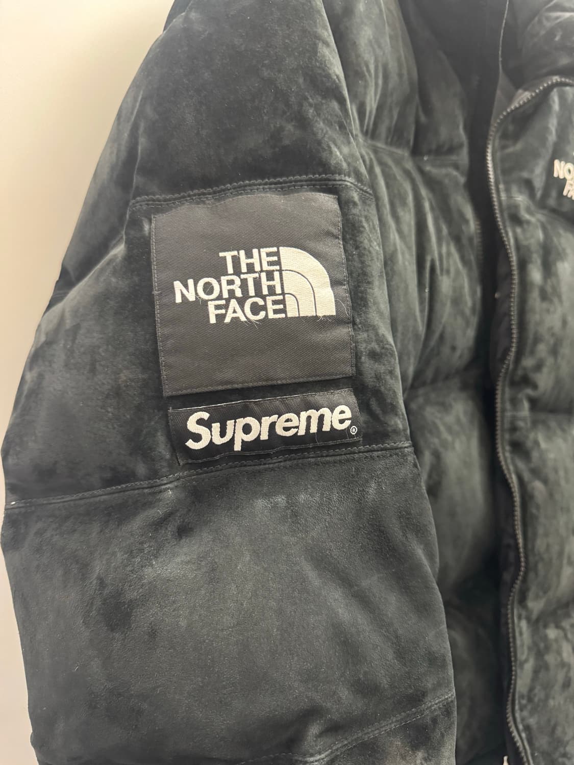 슈프림 노스페이스 스웨이드 눕시 상품이미지2