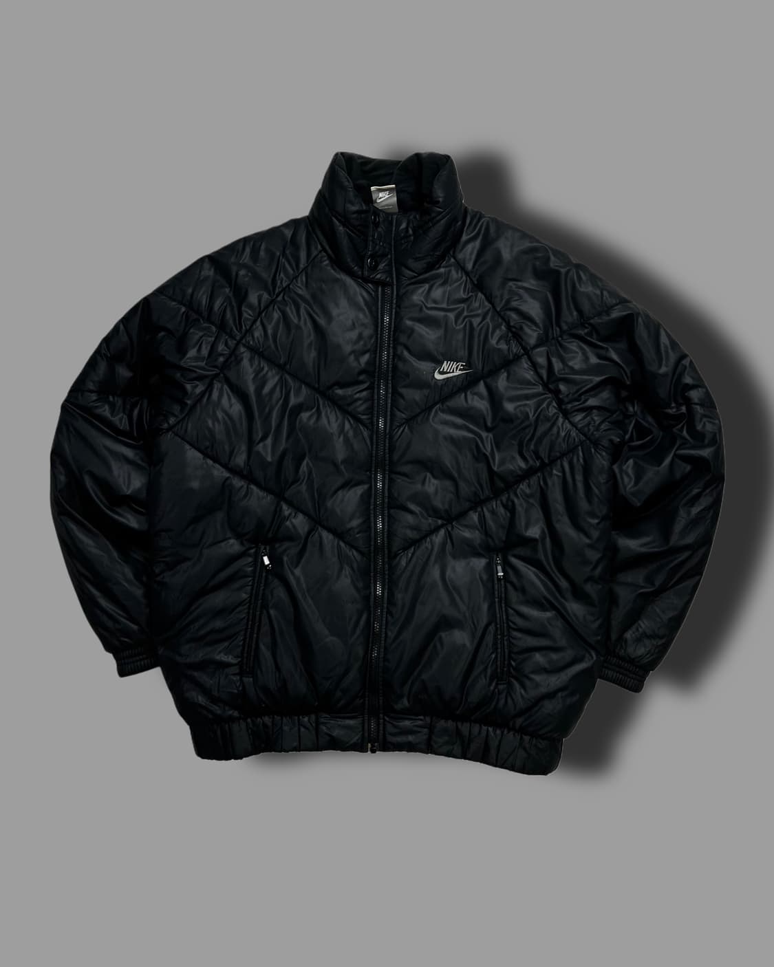 나이키 00s 블랙 유광 패딩 L 상품이미지5
