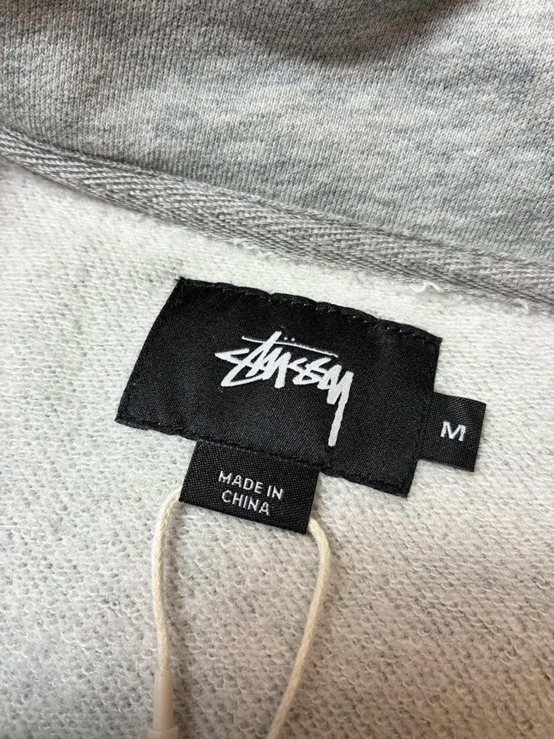 스투시 STUSSY 나일론 패널 하프 집 맨투맨 PN9163 상품이미지8