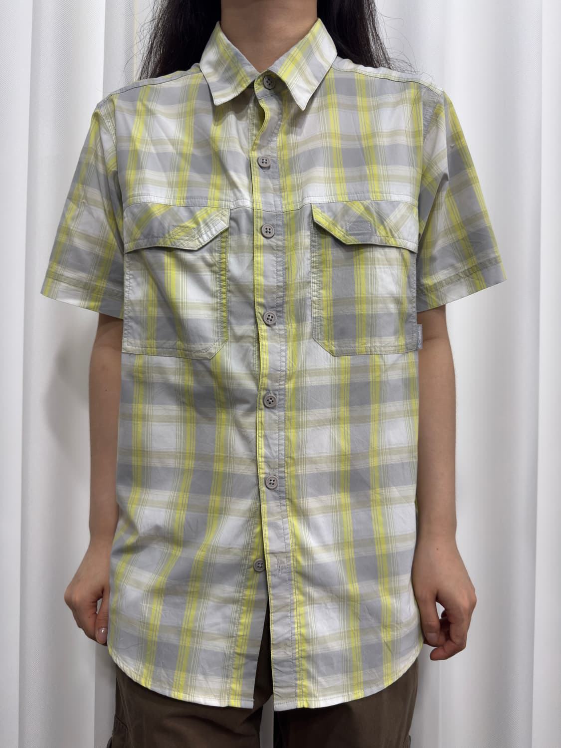 columbia check pocket shirt 상품이미지1