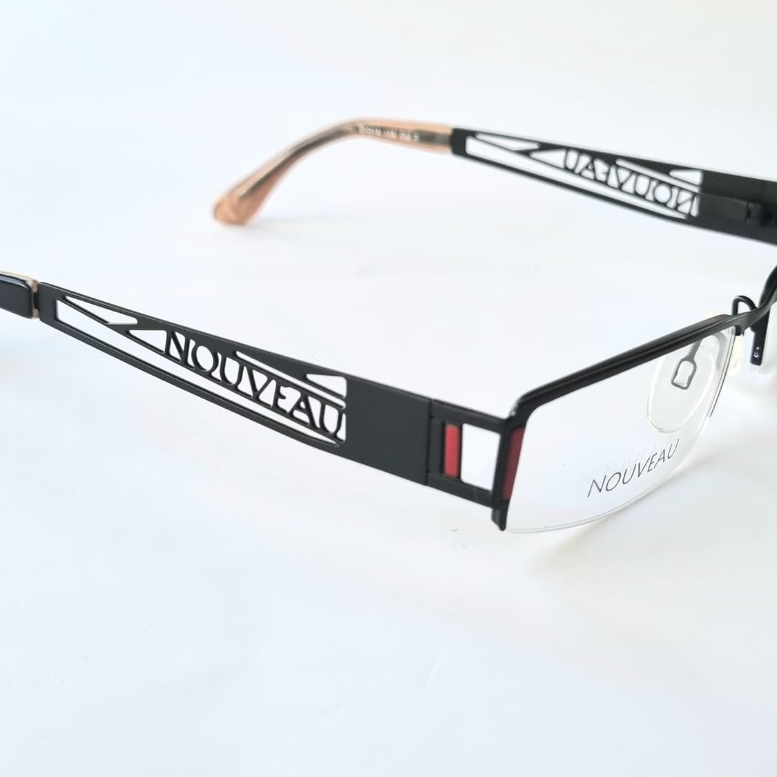 데드스탁 긱시크 레트로사각 반무테 안경테 상품이미지8