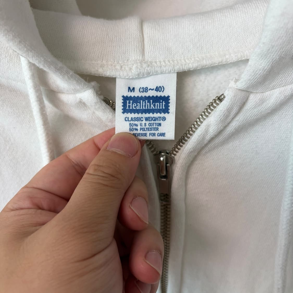 (M)Healthknit 헬스니트 스웨트 후드집업 상품이미지3