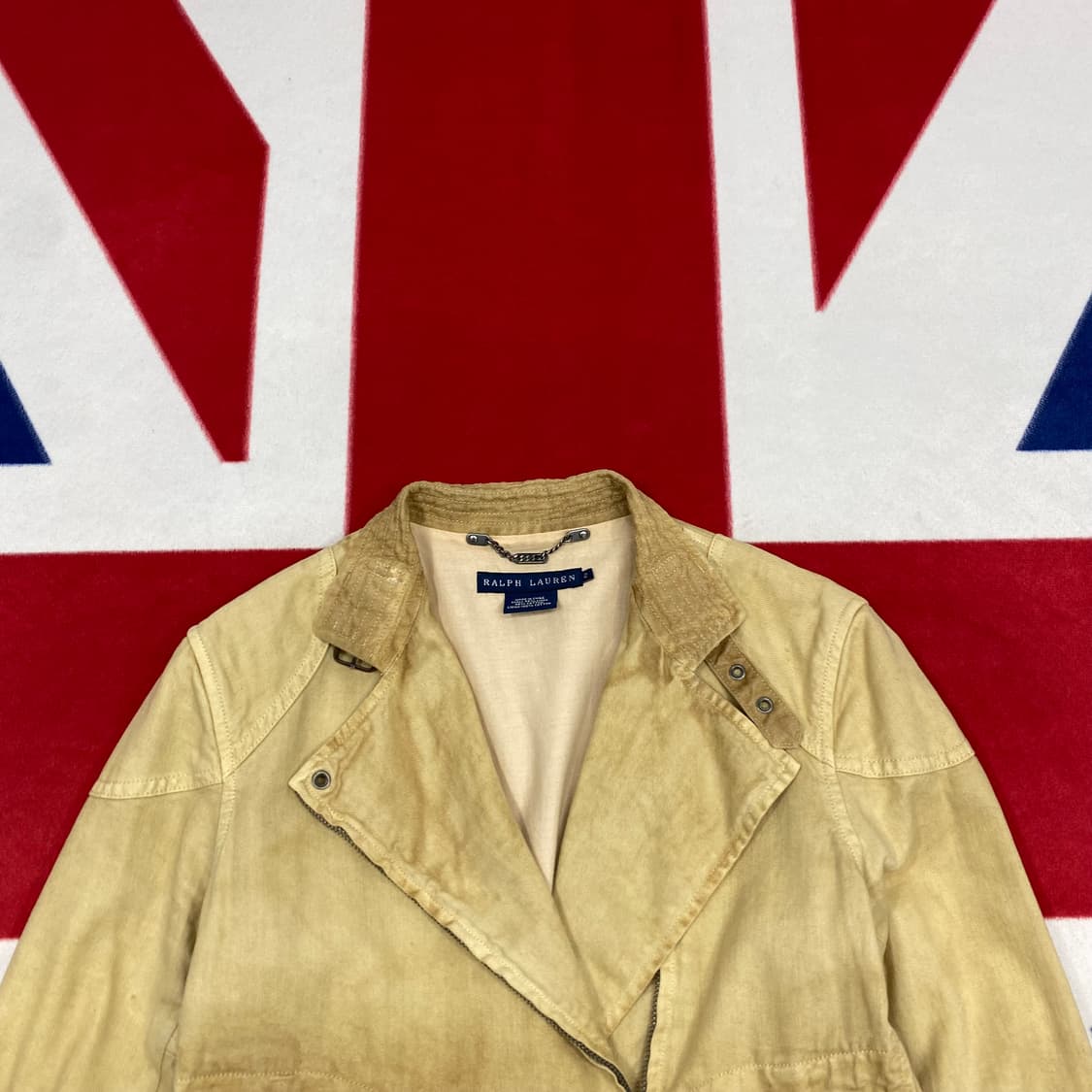 랄프로렌 코튼 라이더자켓 2 실측 55 상품이미지3