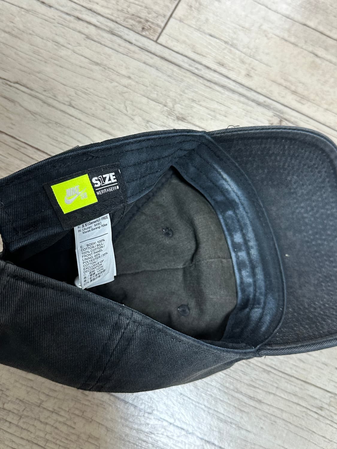 나이키 sb 헤리티지86 볼캡 빈티지 워싱 상품이미지5