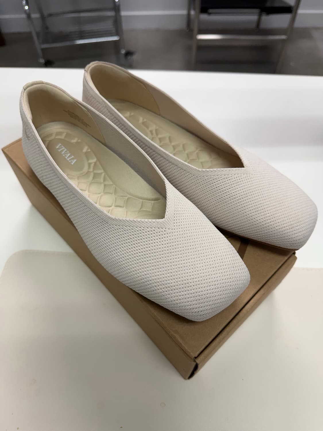 비바이아 플랫슈즈 margot 3.0 아이보리 상품이미지2