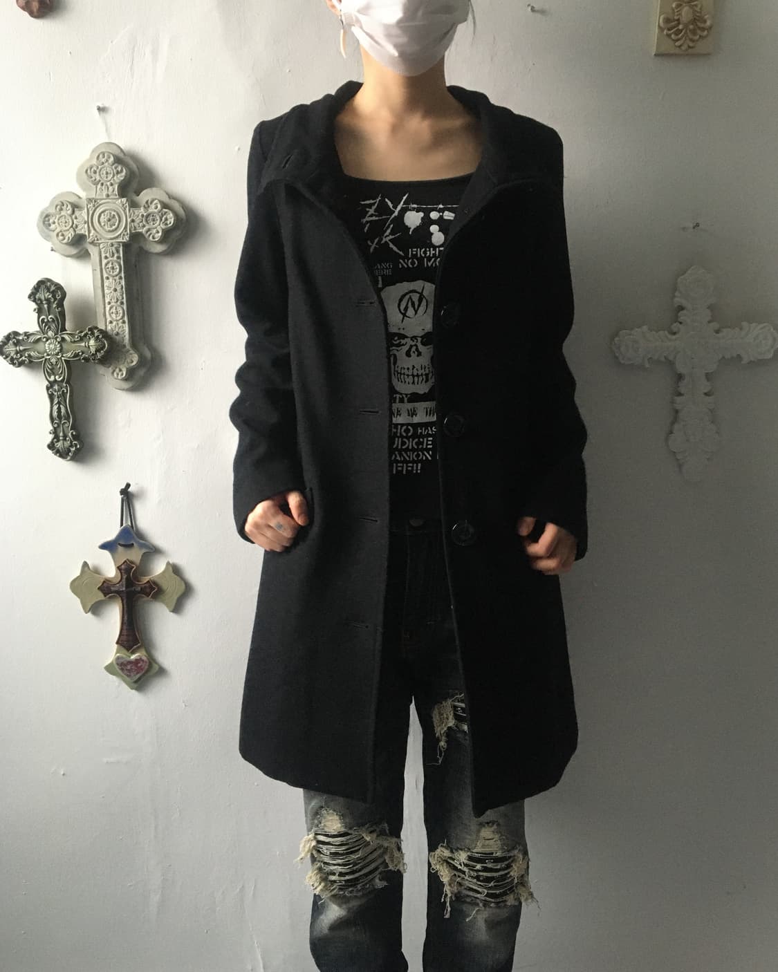 High neck coat 상품이미지6