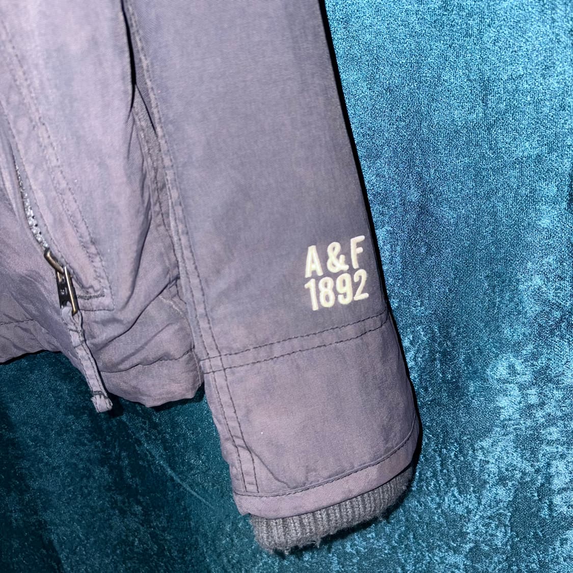 (S) 아베크롬비 레이디 그레이 점퍼 자켓 상품이미지4